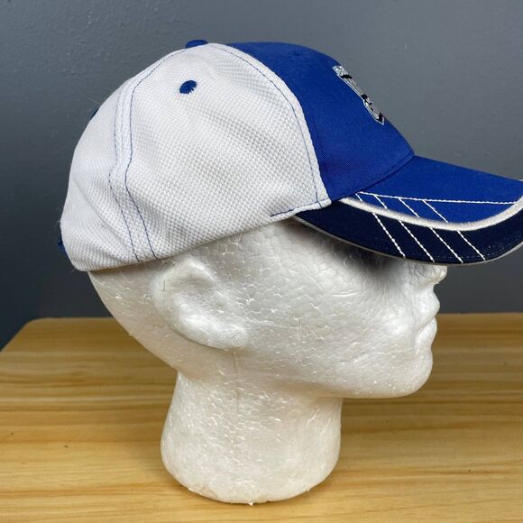 BDL MTTC Baseball Cap Unisex Blue White Adjustable Bud Light Basketball Hat - Picture 3 of 9